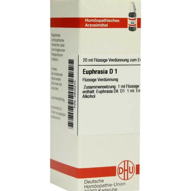 DHU Euphrasia D 1 Dilution, 20 ml