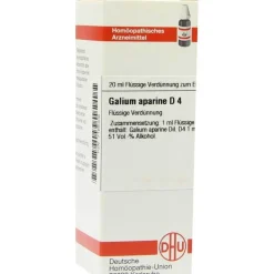 DHU Galium Aparine D 4 Dilution, 20 ml
