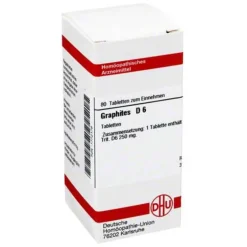 Best DHU Graphites D 6 Tabletten, 80 St