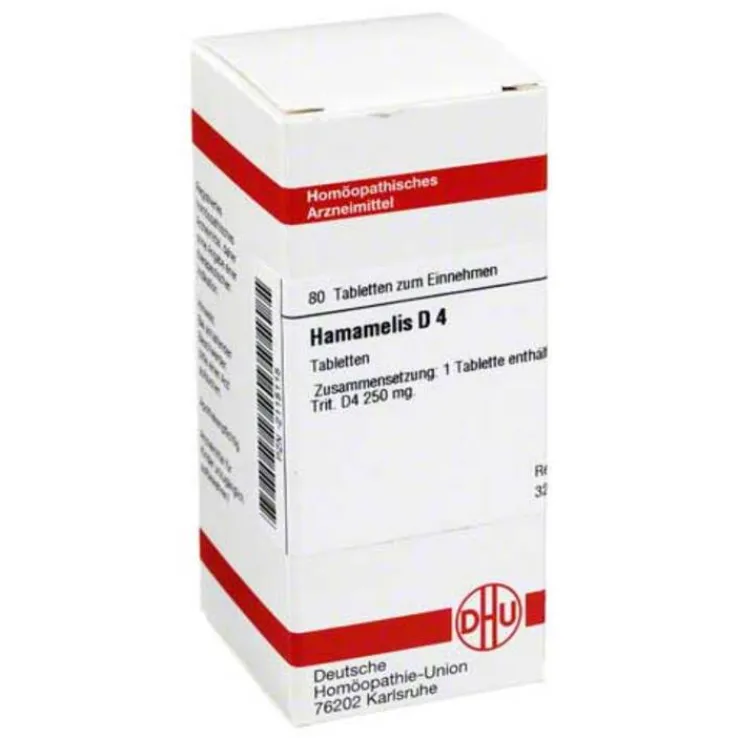 DHU Hamamelis D 4 Tabletten, 80 St
