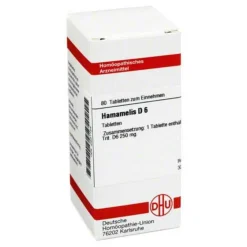 Hot DHU Hamamelis D 6 Tabletten, 80 St