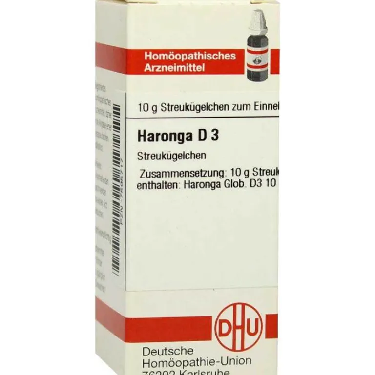 Clearance DHU Haronga D 3 Globuli, 10 g H|H