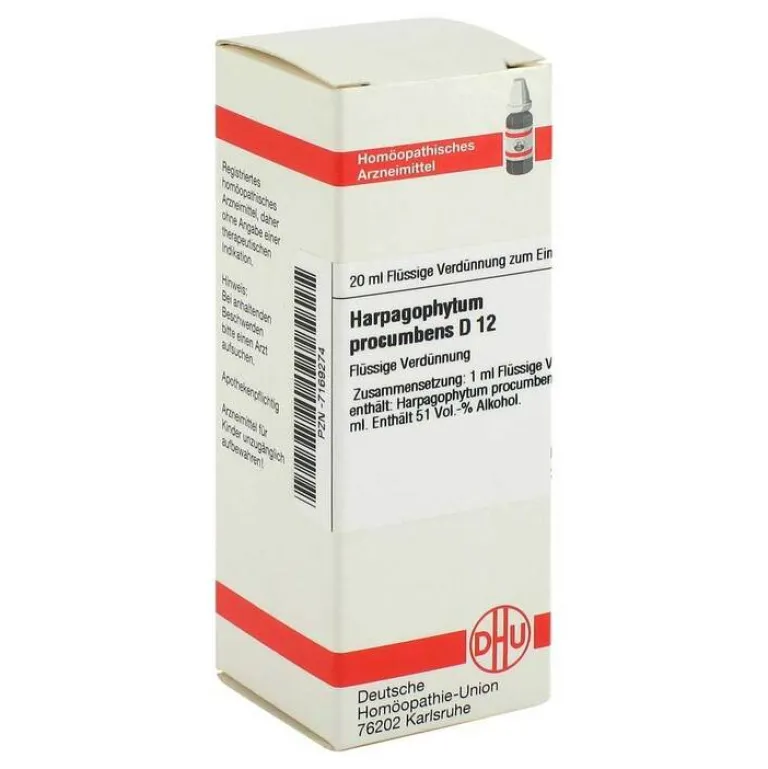 Clearance DHU Harpagophytum procumbens D 12 Dilution, 20 ml