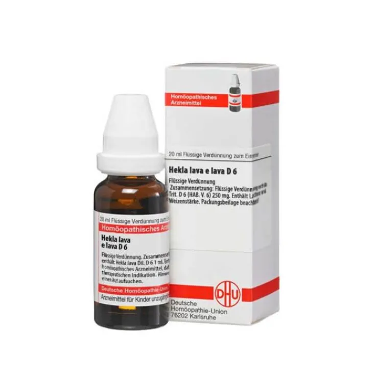 DHU Hekla lava e lava D 6 Dilution, 20 ml