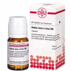DHU Hekla lava e lava D 6 Tabletten, 80 St