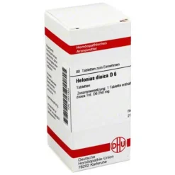 New DHU Helonias dioica D 6 Tabletten, 80 St