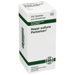 DHU Hepar sulfuris Pentarkan Tabletten, 200 St