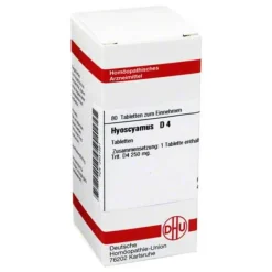 Clearance DHU Hyoscyamus D 4 Tabletten, 80 St