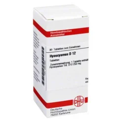 Hot Hyoscyamus D 12 Tabletten, 80 St H