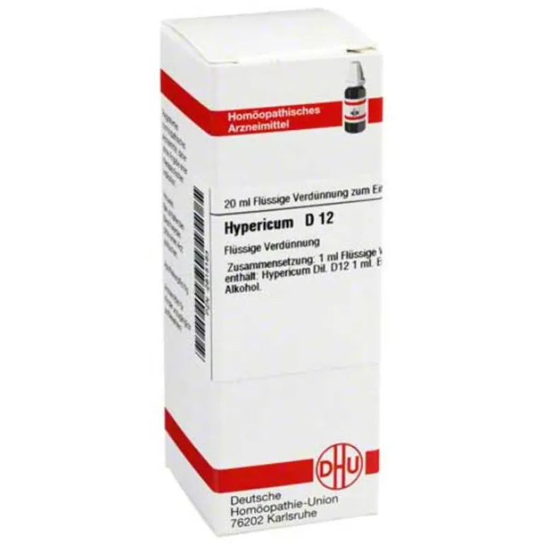 New DHU Hypericum D 12 Dilution, 20 ml