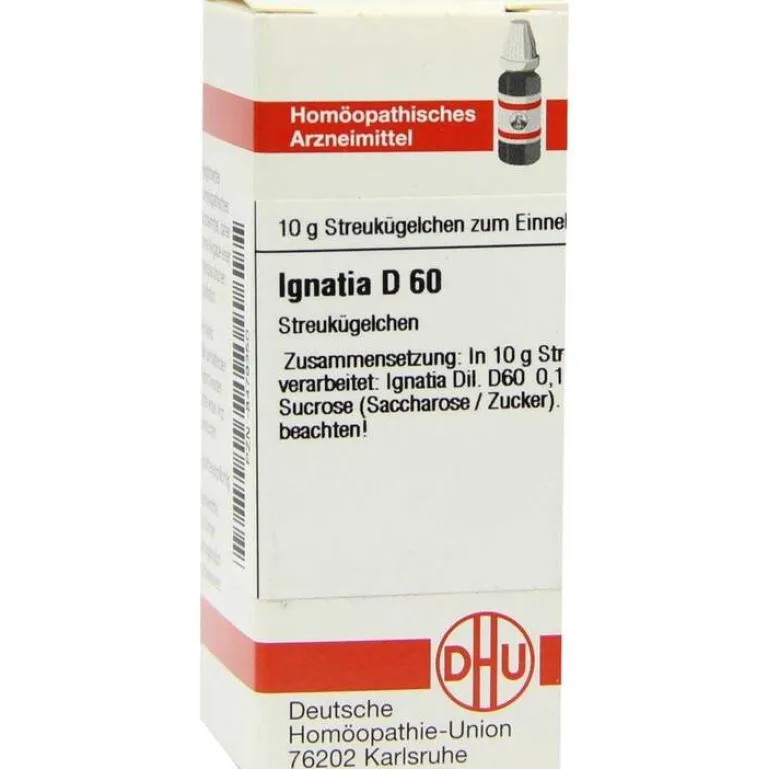 New DHU Ignatia D 60 Globuli, 10 g