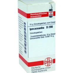 DHU Ipecacuanha D 200 Globuli, 10 g