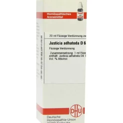 Hot DHU Justicia adhatoda D 6 Dilution, 20 ml I-J