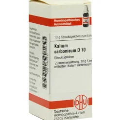 DHU Kalium carbonicum D 10 Globuli, 10 g