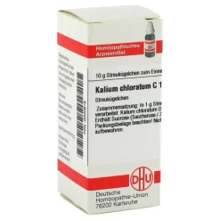 New DHU Kalium chloratum C 12 Globuli, 10 g