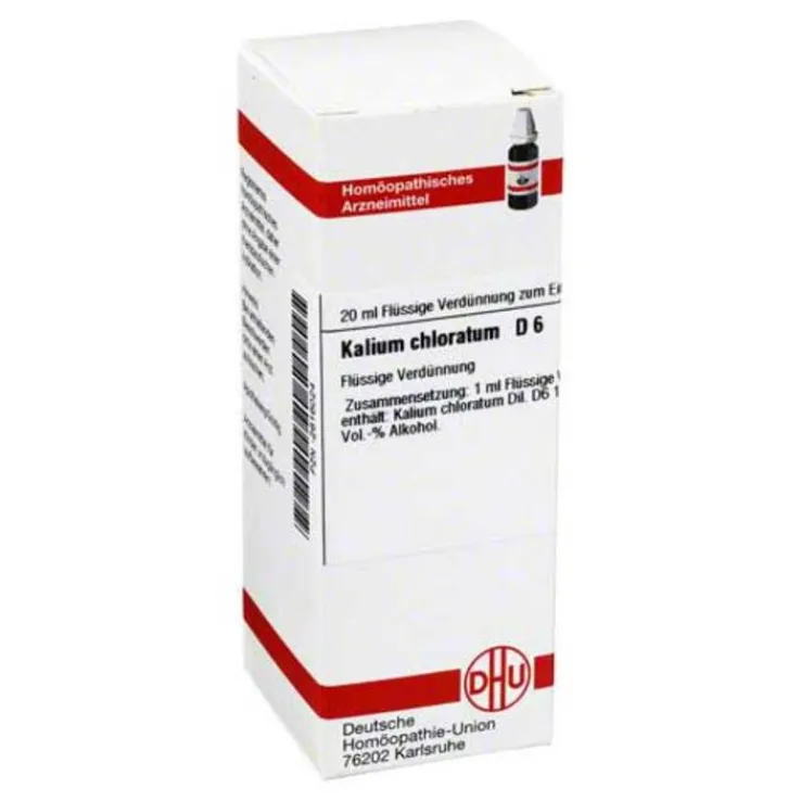 DHU Kalium chloratum D 6 Dilution, 20 ml