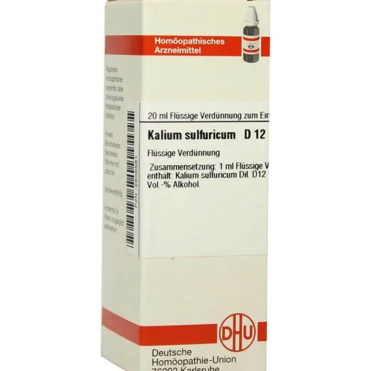 DHU Kalium sulfuricum D 12 Dilution, 20 ml