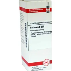 New DHU Lachesis C 200 Dilution, 20 ml