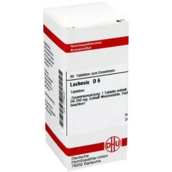 New Lachesis D 6 Tabletten, 80 St L