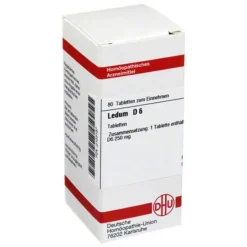 New DHU Ledum D 6 Tabletten, 80 St