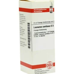 DHU Leonurus Cardiaca D 3 Dilution, 20 ml