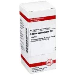 Outlet DHU Lithium carbonicum D 4 Tabletten, 80 St