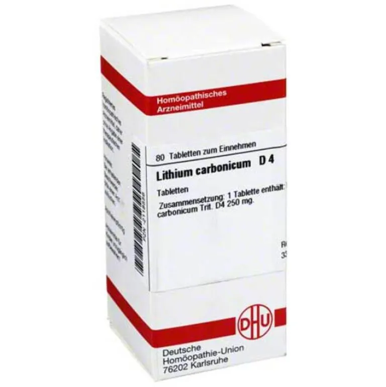 Outlet DHU Lithium carbonicum D 4 Tabletten, 80 St