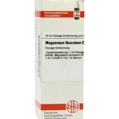 Hot Magnesium fluoratum D 12 Dilution, 20 ml M