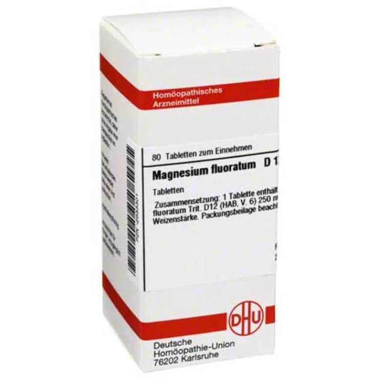 DHU Magnesium fluoratum D 12 Tabletten, 80 St