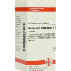 Hot DHU Manganum metallicum D 6 Tabletten, 80 St