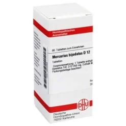 Best DHU Mercurius bijodatus D 12 Tabletten, 80 St