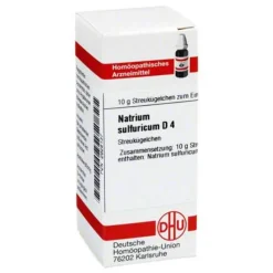DHU Natrium sulfuricum D 4 Globuli, 10 g