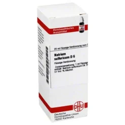 Sale Natrium sulfuricum D 6 Dilution, 20 ml N