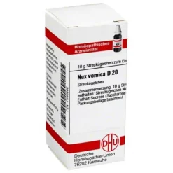 DHU Nux vomica D 20 Globuli, 10 g