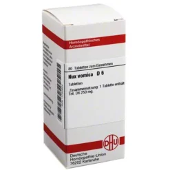 Online DHU Nux vomica D 6 Tabletten, 80 St