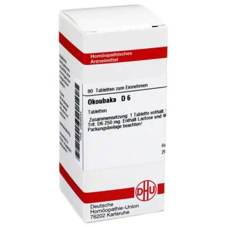 Hot DHU Okoubaka D 6 Tabletten, 80 St O