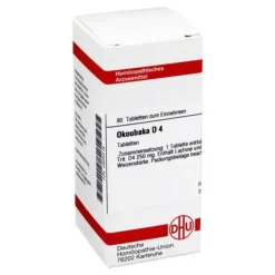DHU Okoubaka D 4 Tabletten, 80 St