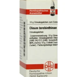 DHU Oleum Terebinthinae D 12 Globuli, 10 g