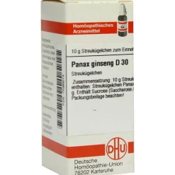Outlet DHU Panax Ginseng D 30 Globuli, 10 g