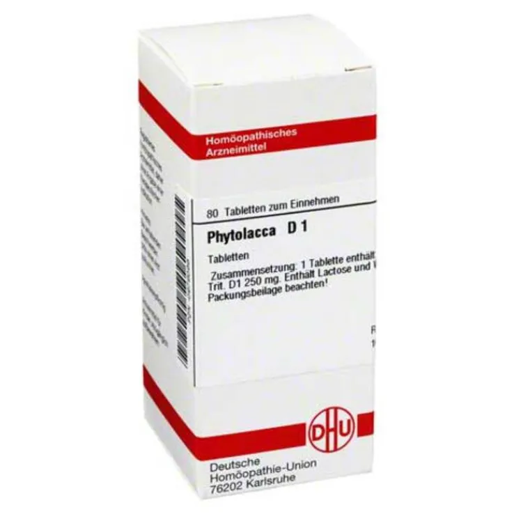 DHU Phytolacca D 1 Tabletten, 80 St