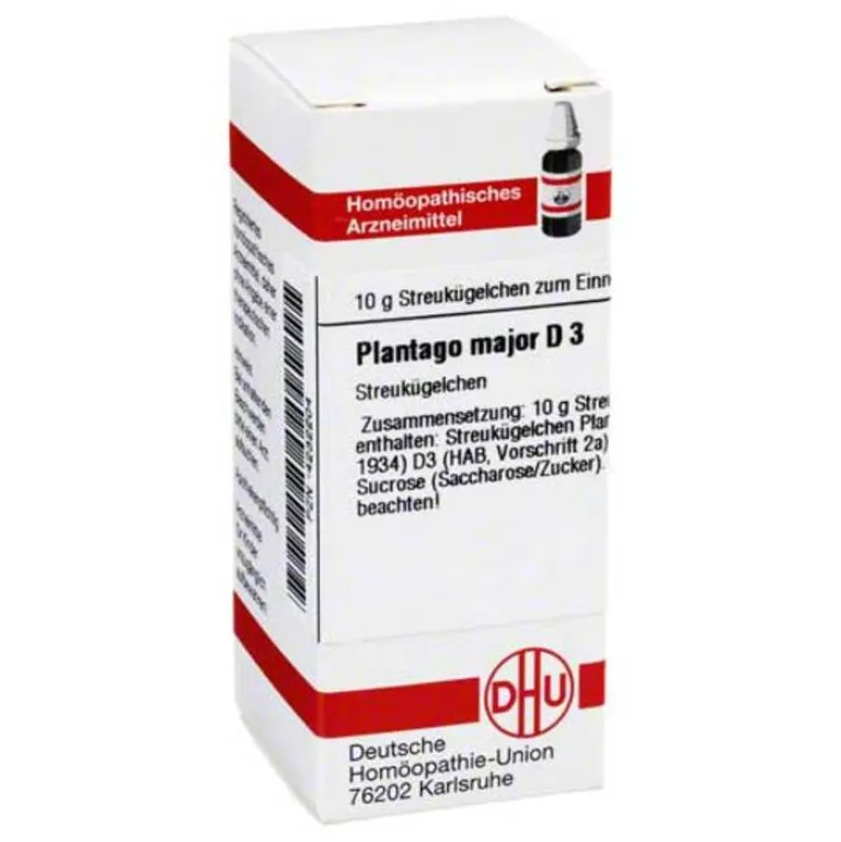 Best DHU Plantago Major D 3 Globuli, 10 g