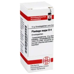DHU Plantago Major D 4 Globuli, 10 g