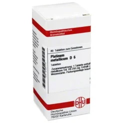 New Platinum metallicum D 6 Tabletten, 80 St P