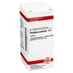 Outlet Plumbum aceticum D 6 Tabletten, 80 St P