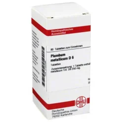 DHU Plumbum metallicum D 6 Tabletten, 80 St