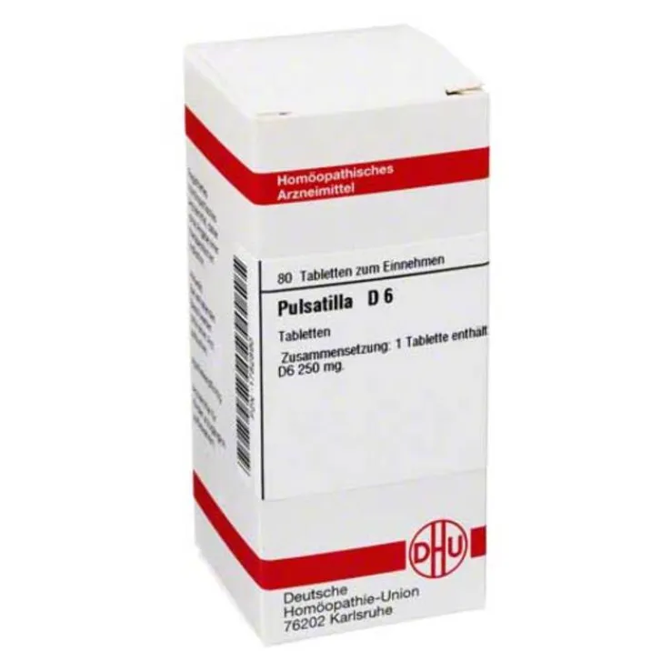 DHU Pulsatilla D 6 Tabletten, 80 St
