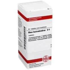 Sale Rhus toxicodendron D 4 Tabletten, 80 St Q-R