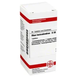 DHU Rhus toxicodendron D 30 Tabletten, 80 St