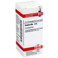 DHU Sabdariffa D 6 Globuli, 10 g