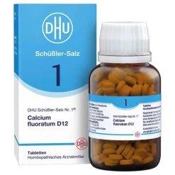 Hot DHU Schüßler-Salze DHU Schüßler-Salz Nr. 1 Calcium fluoratum D12 Tabletten, 420 St